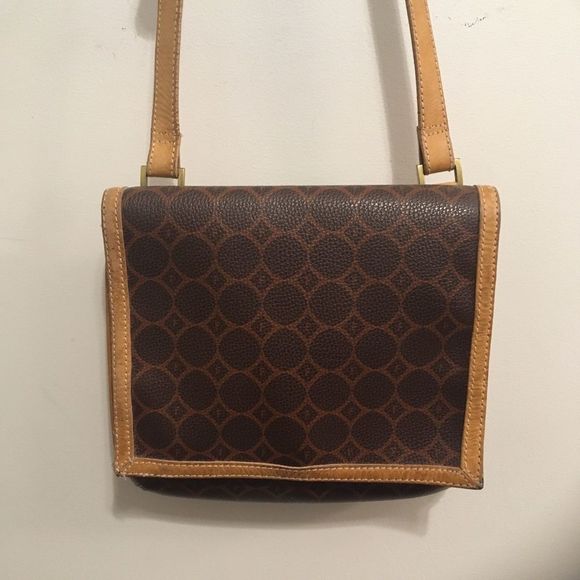 Fossil Handbags - Fossil Geometric Brown Tan Crossbody Bag